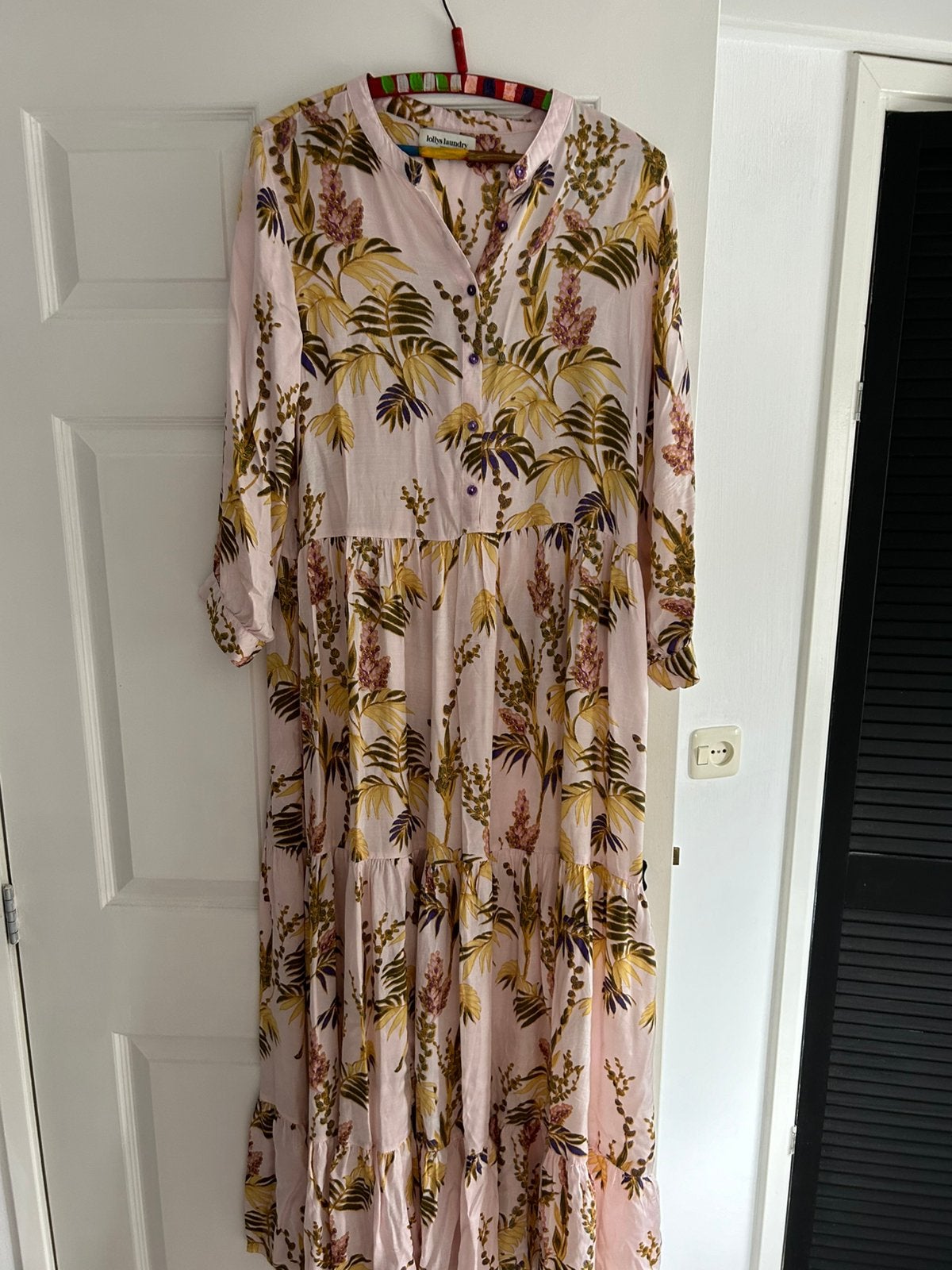 Maxi jurk van Lolly’s Laundry, Maat 38/40 (M), Ophalen of Verzenden, Zo goed als nieuw, Roze