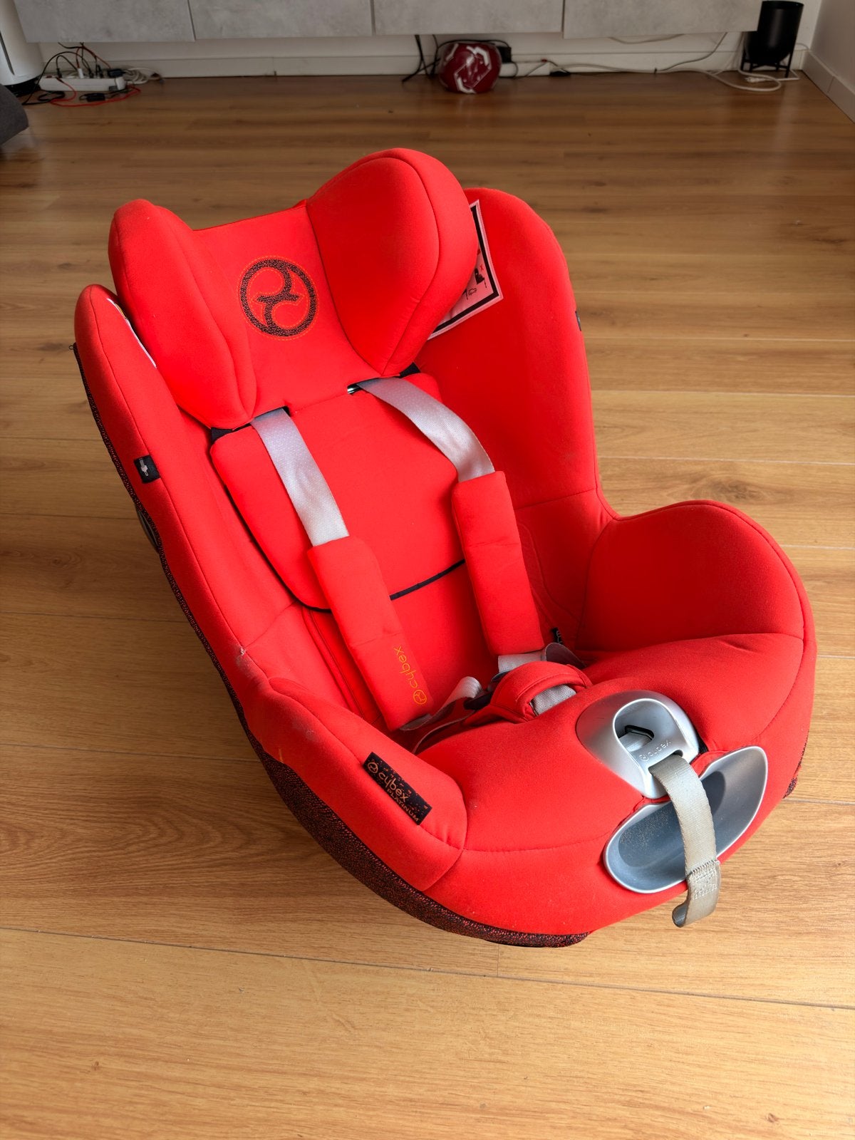 Cybex Sirona S i-Size autostoel - Rood, Overige merken, Gebruikt, 0 t/m 18 kg, Verstelbare rugleuning