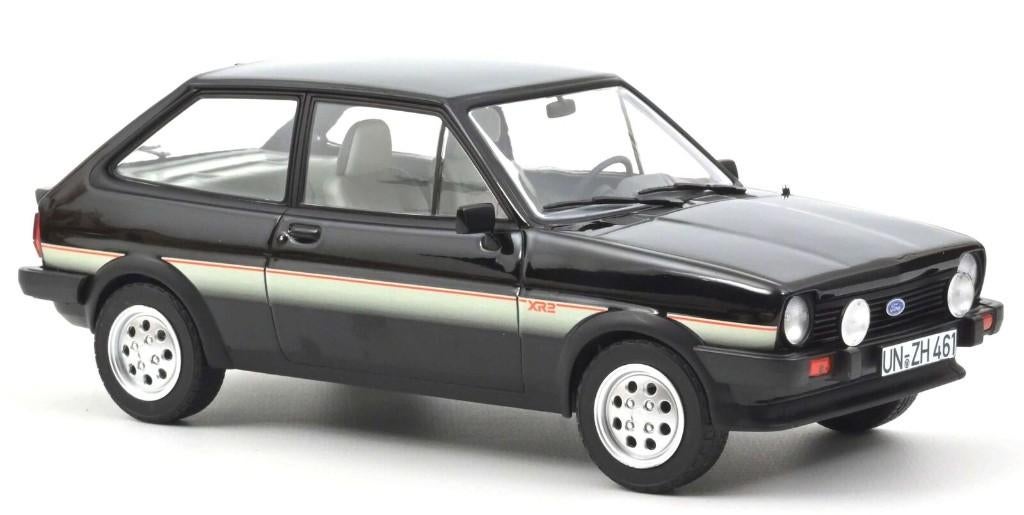 1:18 Ford Fiesta MK1 XR2 - 1981 - Zwart NIEUW!, Auto, ., Nieuw, Norev