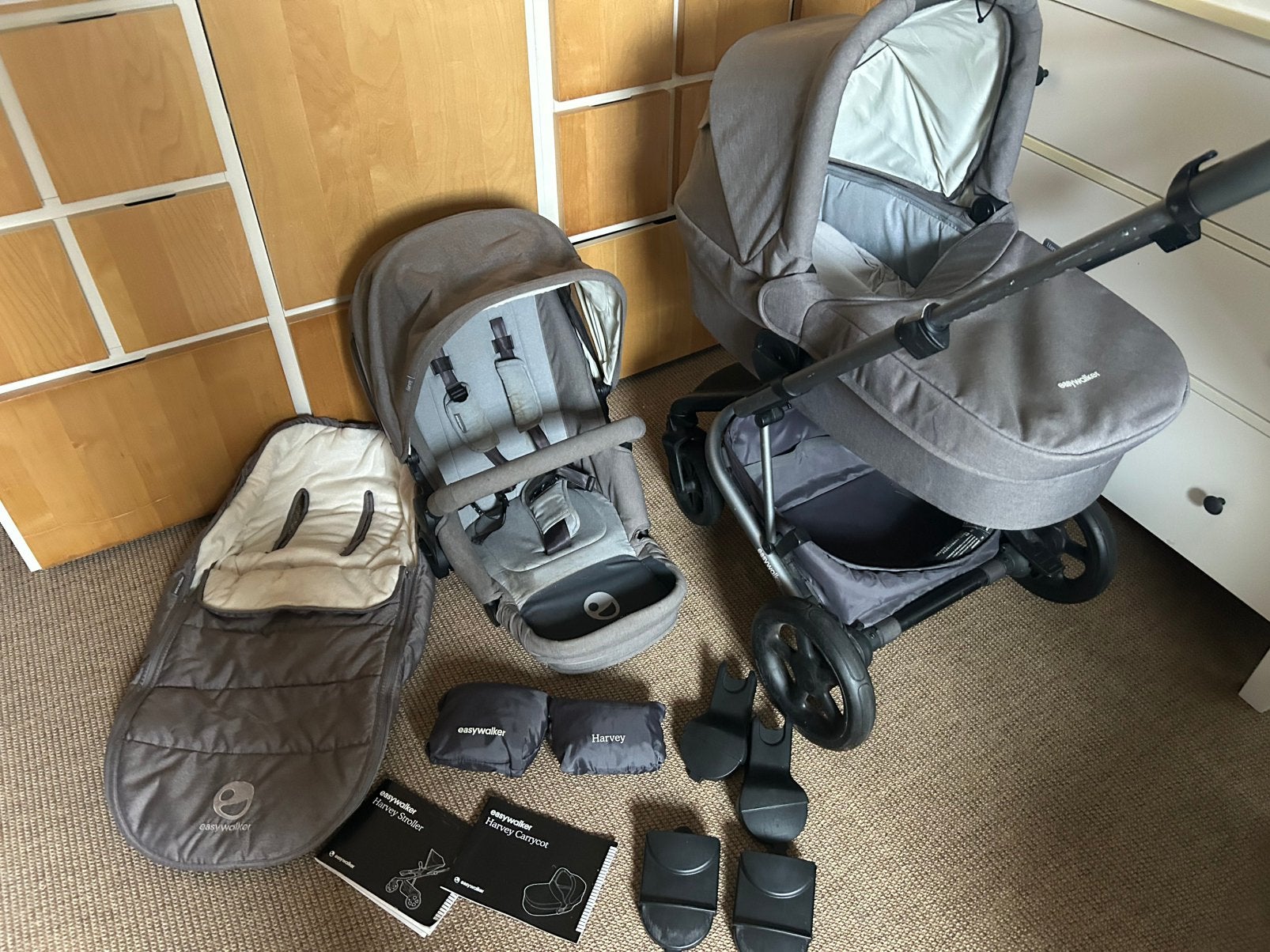 Easy Walker Harvey kinderwagen set, Overige merken, Gebruikt, Ophalen of Verzenden, Combiwagen