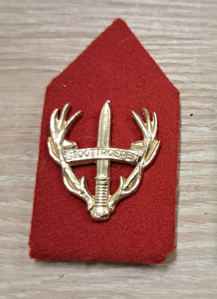 Embleem Korps Stoottroepen Pr. Bernhard, Verzenden, Landmacht, Nederland, Embleem of Badge