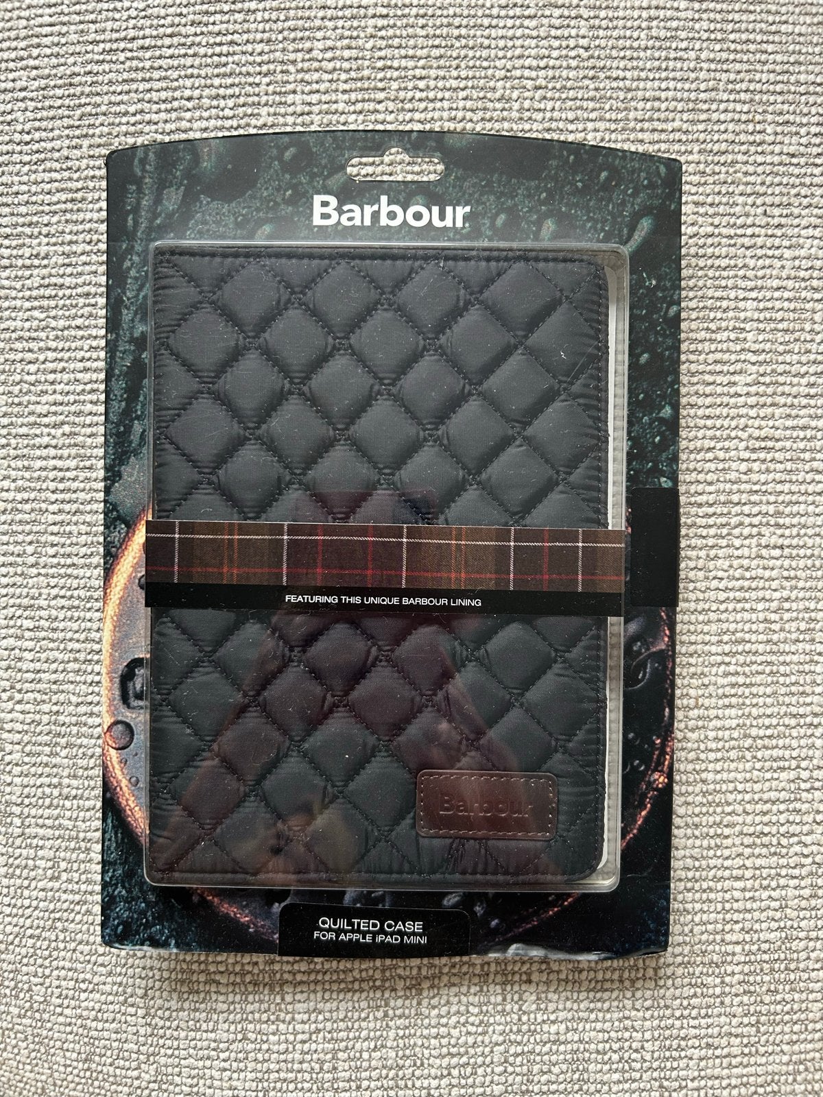 Barbour Quilted Folio Case voor Apple iPad Mini 1/2/3, Ophalen of Verzenden, Nieuw
