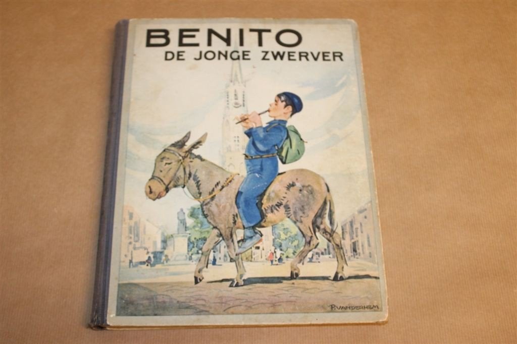 Benito de Jonge Zwerver — Compleet Plaatjesalbum, 1930, Ophalen of Verzenden, Gelezen
