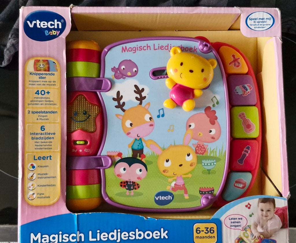 VTech Baby Magisch Liedjesboek - Interactief Speelgoed, Ophalen of Verzenden, Nieuw, 6 maanden tot 2 jaar
