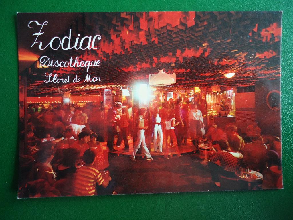 (1340) Kaart: SPANJE / Lloret de Mar / Discotheek Zodiac, Verzamelen, Verzenden, 1980 tot heden, Ongelopen, Spanje