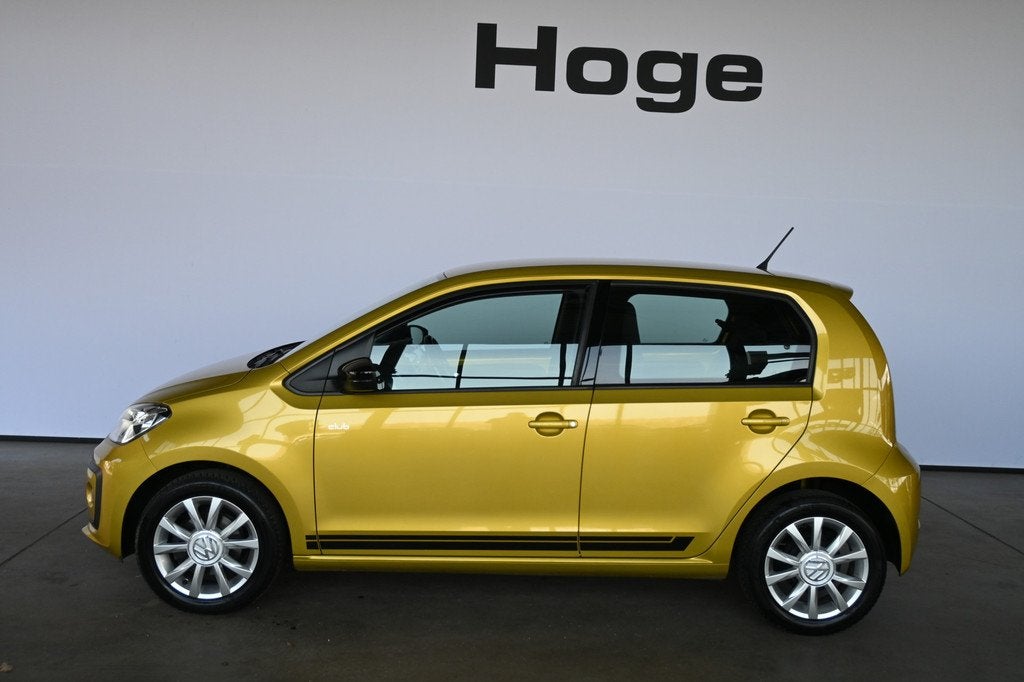 Volkswagen up! 1.0 BMT CLUB High Up! Airco Stoelverwarming L, Auto's, Stof, Gebruikt, Met garantie (alle), 23 km/l