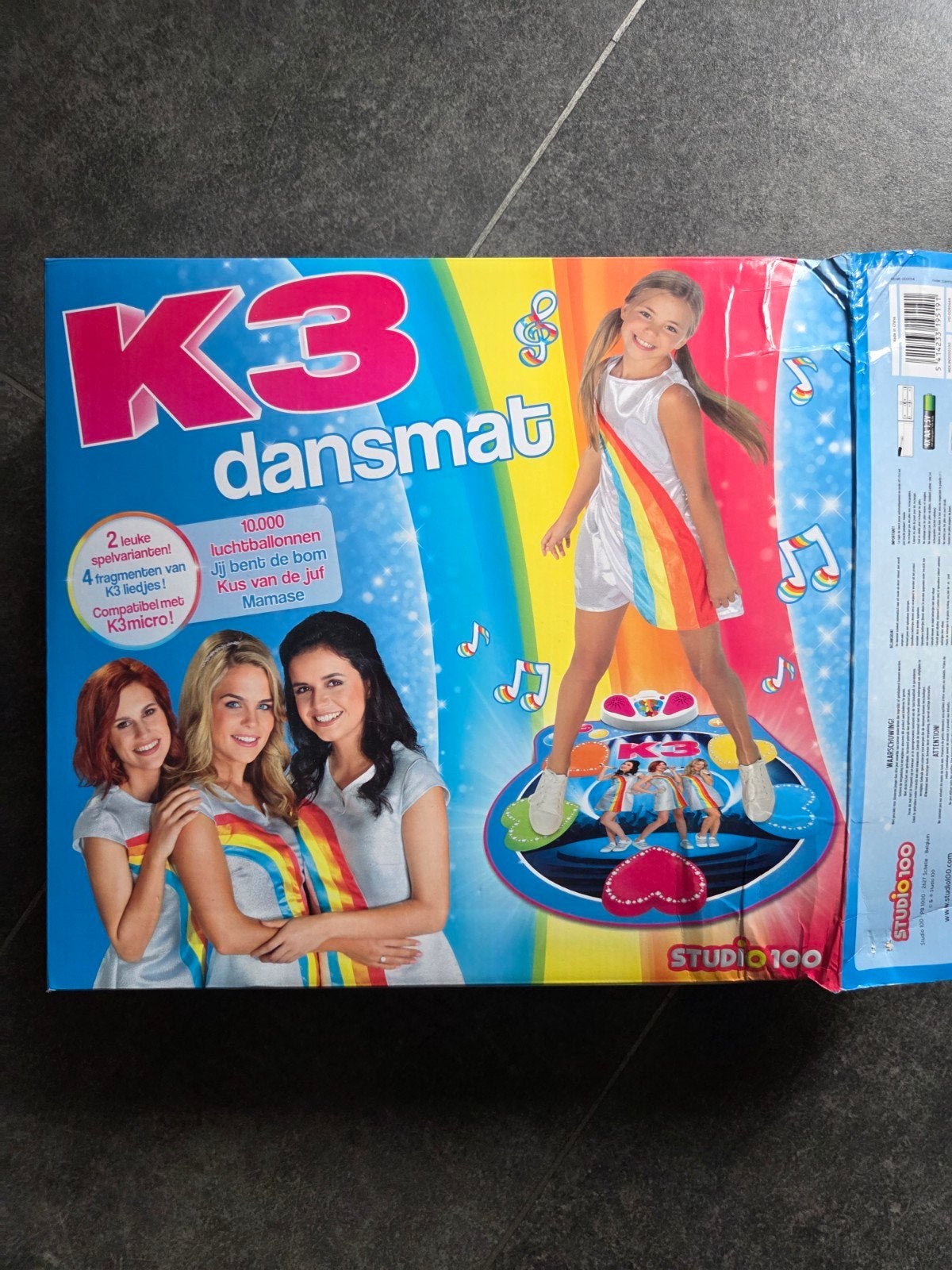 K3 Dansmat met muziek en lichtjes, Kinderen en Baby's, Ophalen of Verzenden, Zo goed als nieuw, Meisje
