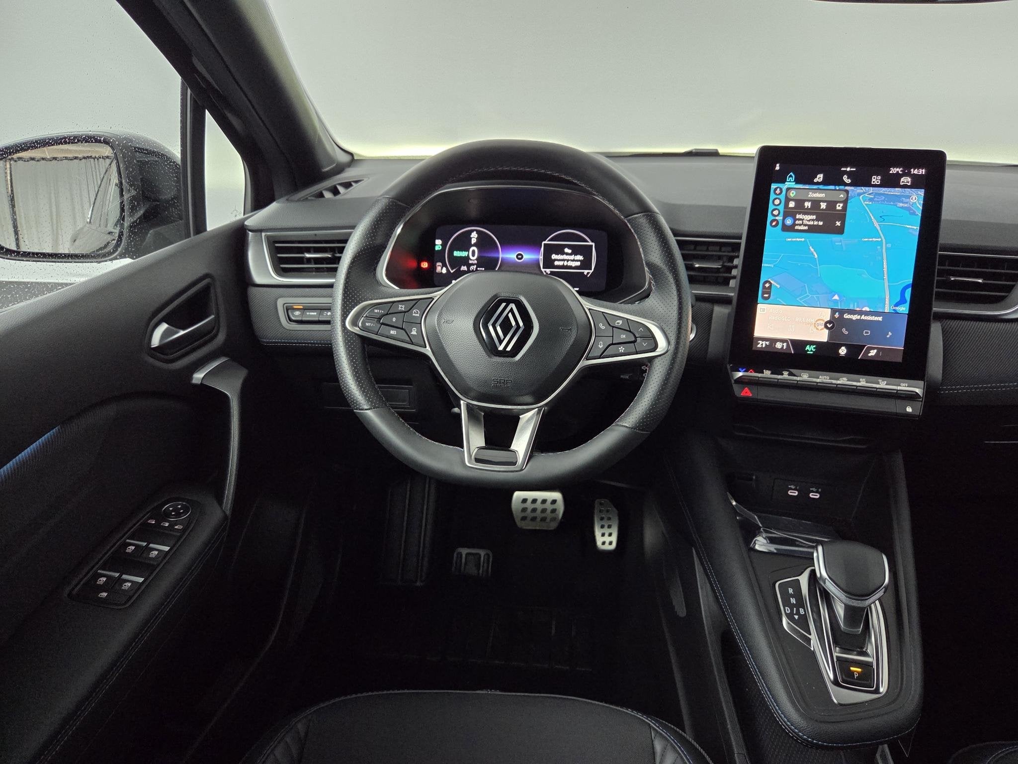 Renault Captur 1.6 E-Tech full hybrid 145 esprit Alpine | Ad, Auto's, 1345 kg, Gebruikt, Met garantie (alle), Zwart