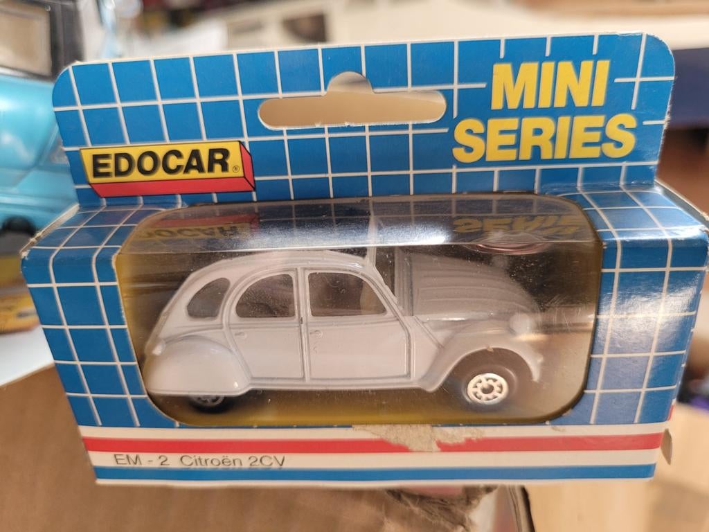 Citroën 2cv Edocar MiniSerie, Hobby en Vrije tijd, Modelauto's | 1:50, Ophalen of Verzenden, Auto
