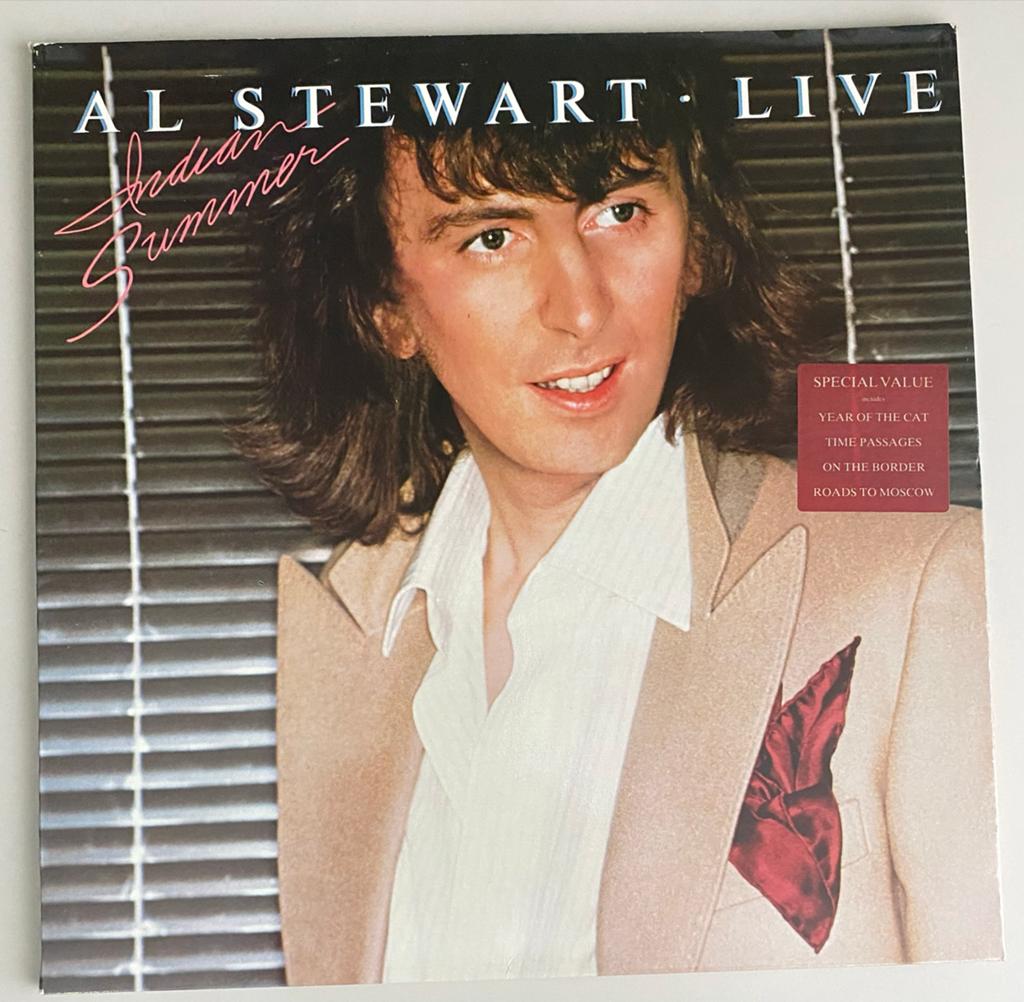 Al Stewart - Live - Indian Summer Dubbel LP Vinyl, Dubbel-LP, Ophalen, Gebruikt, 12 inch