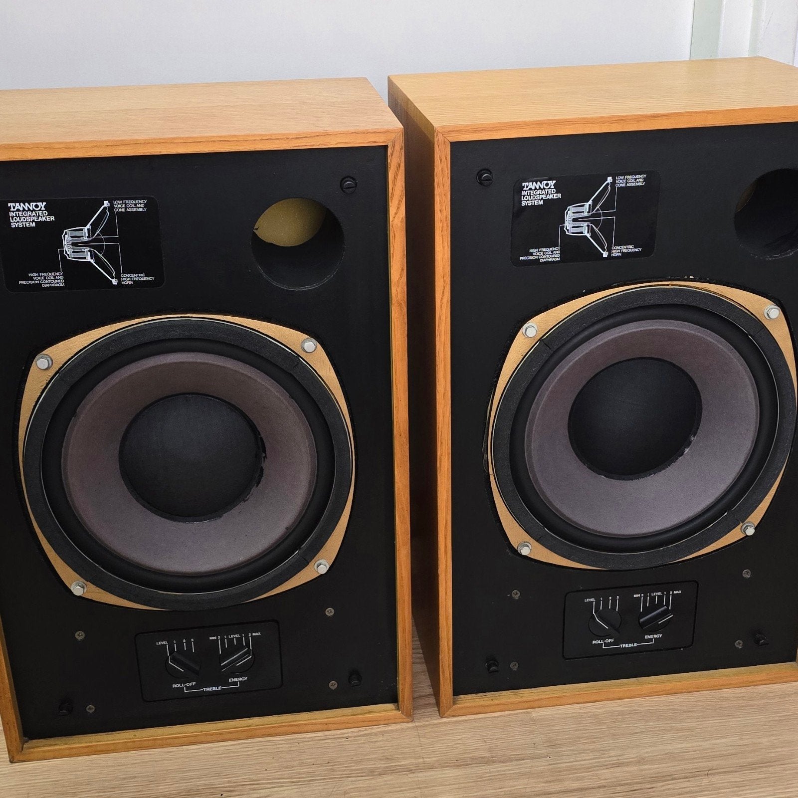 Tannoy Eaton HPD 295A super zeldzaam, Gebruikt, Minder dan 60 watt, Boekenplank luidspreker, Ophalen