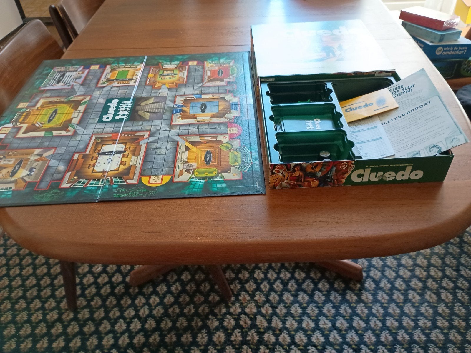Cluedo Bordspel - Klassiek Detectivespel, Vijf spelers of meer, Ophalen of Verzenden, Gebruikt, Parker