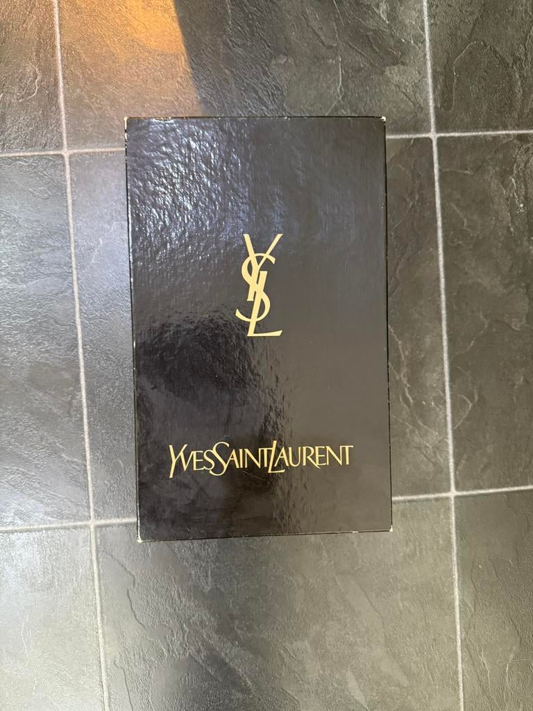 Vintage YvesSaintLaurent slingback 37, Schoenen met lage hakken, Zwart, Ophalen of Verzenden, Zo goed als nieuw