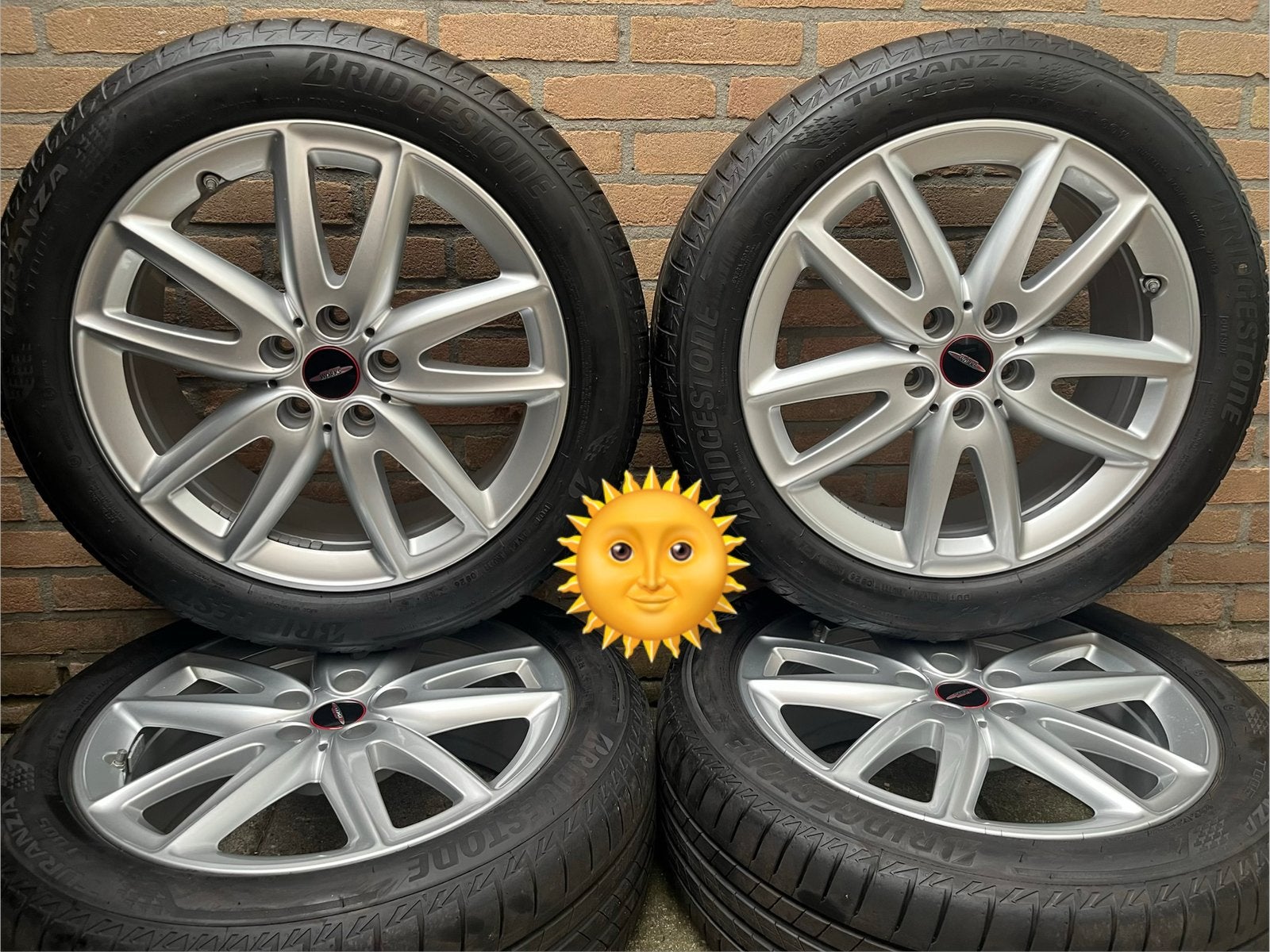 NIEUWE 18” MiNI Countryman F54 F60 Bridgestone zomerset TPMS, 18 inch, Banden en Velgen, Nieuw, Ophalen of Verzenden