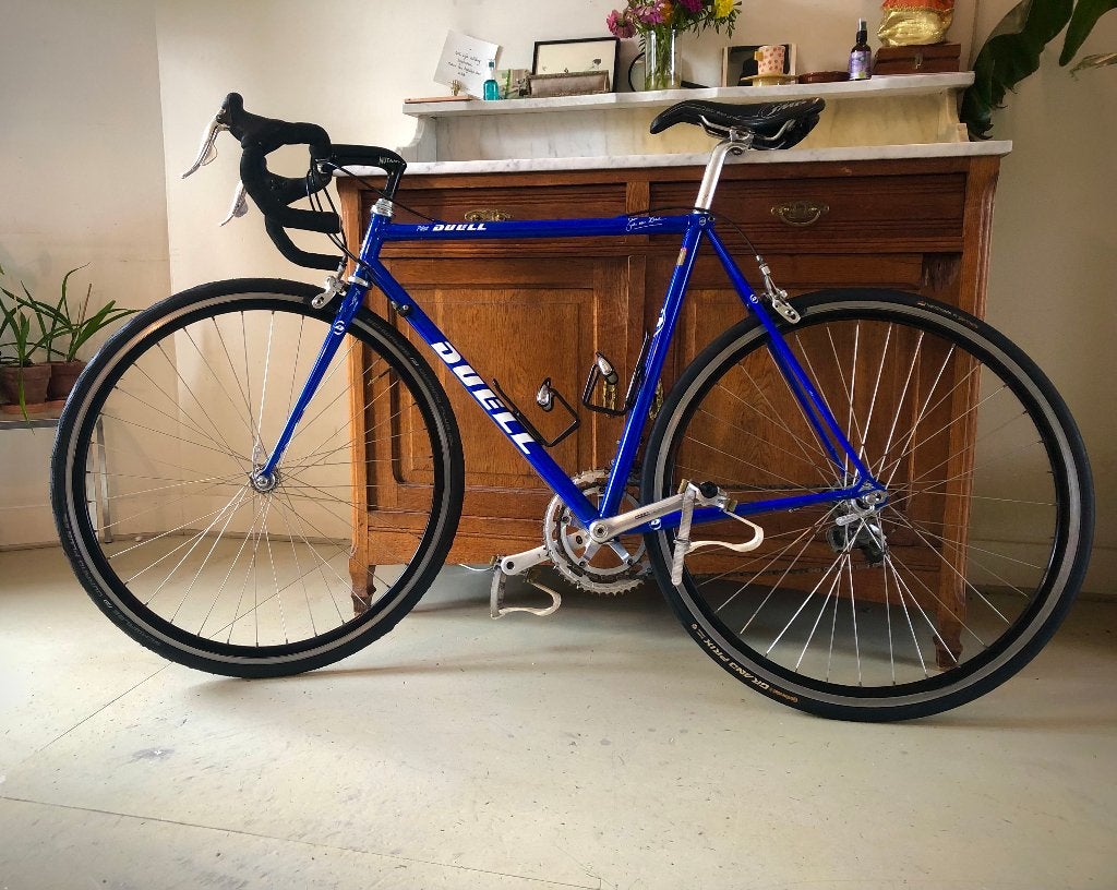 Originele Duell Pilot racefiets, 28 inch, 53 tot 56 cm, Velgrem, Zo goed als nieuw