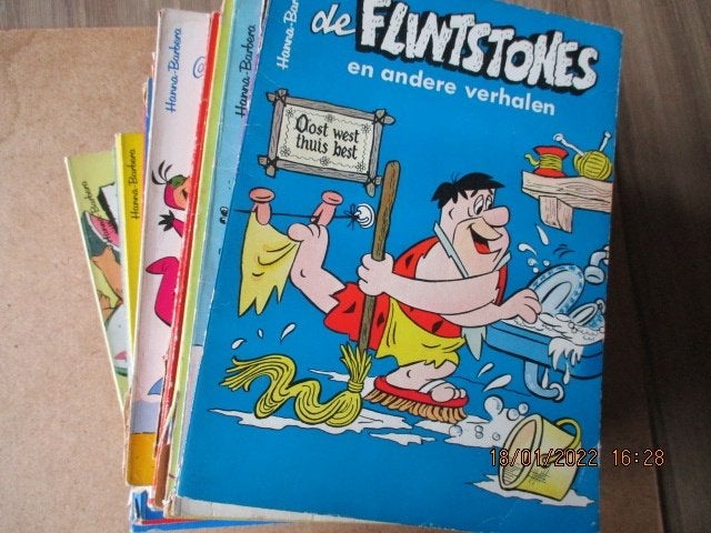 adv5535 de flintstones, Boeken, Stripboeken, Gelezen, Eén stripboek, Ophalen