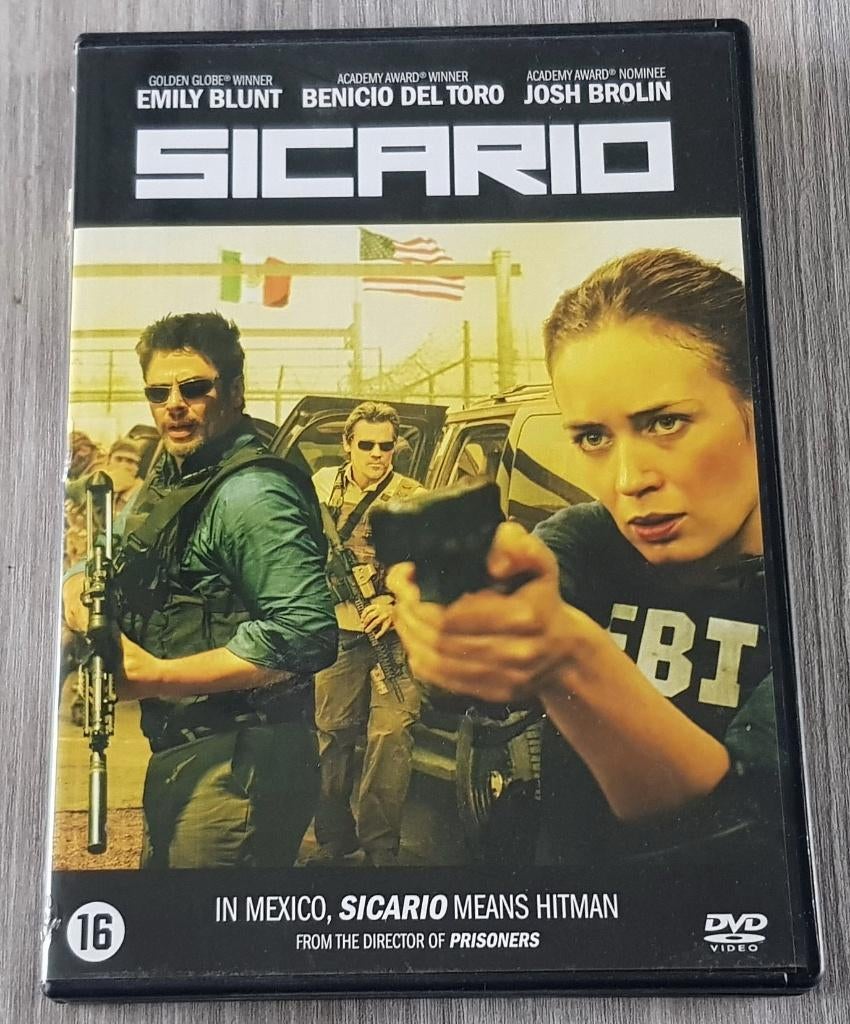 DVD Sicario [Actie/Thriller], Cd's en Dvd's, Vanaf 16 jaar, Ophalen of Verzenden, Zo goed als nieuw, Actiethriller