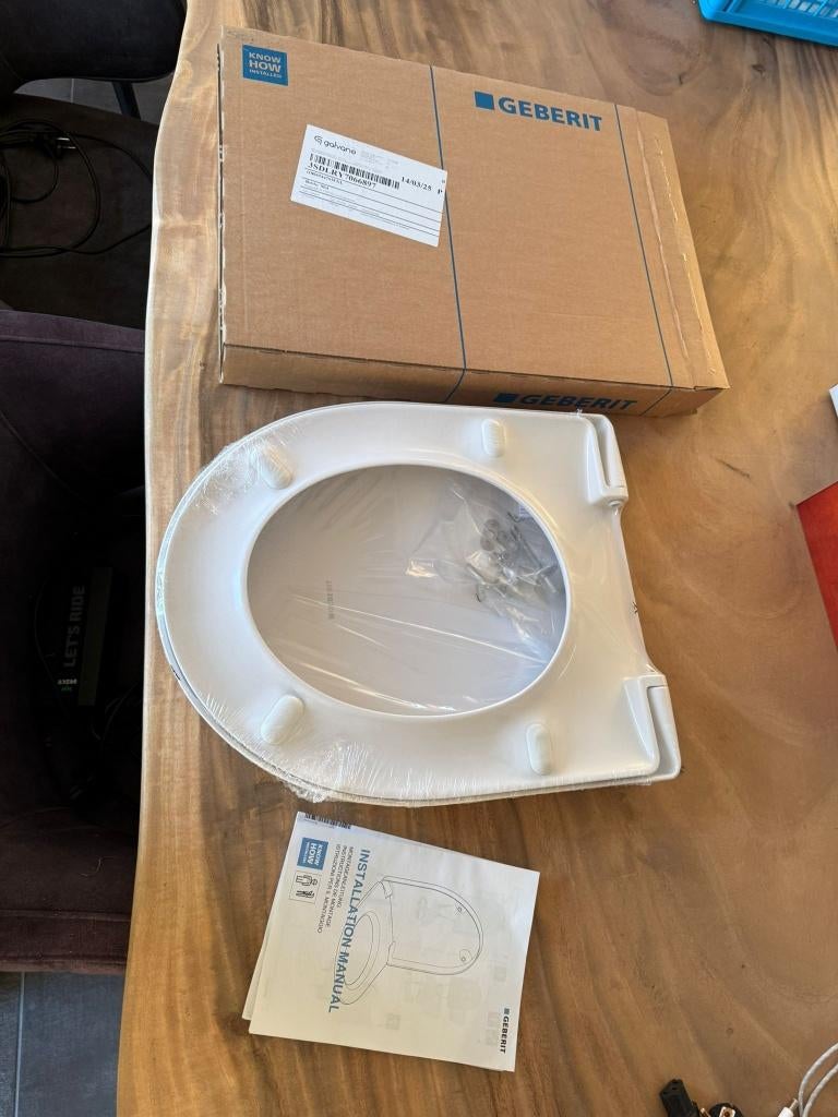 Geberit Renova wc bril wit - NIEUW, Ophalen of Verzenden, Nieuw, Toilet
