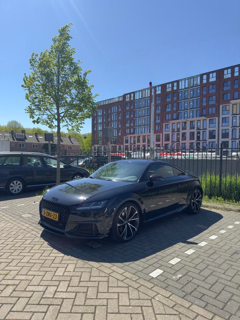 Audi TT 2.0 TFSI Coupe Quattro S-tr 2015 Zwart S-LINE DSG, Auto's, TT, 4 cilinders, 1984 cc, 4 stoelen
