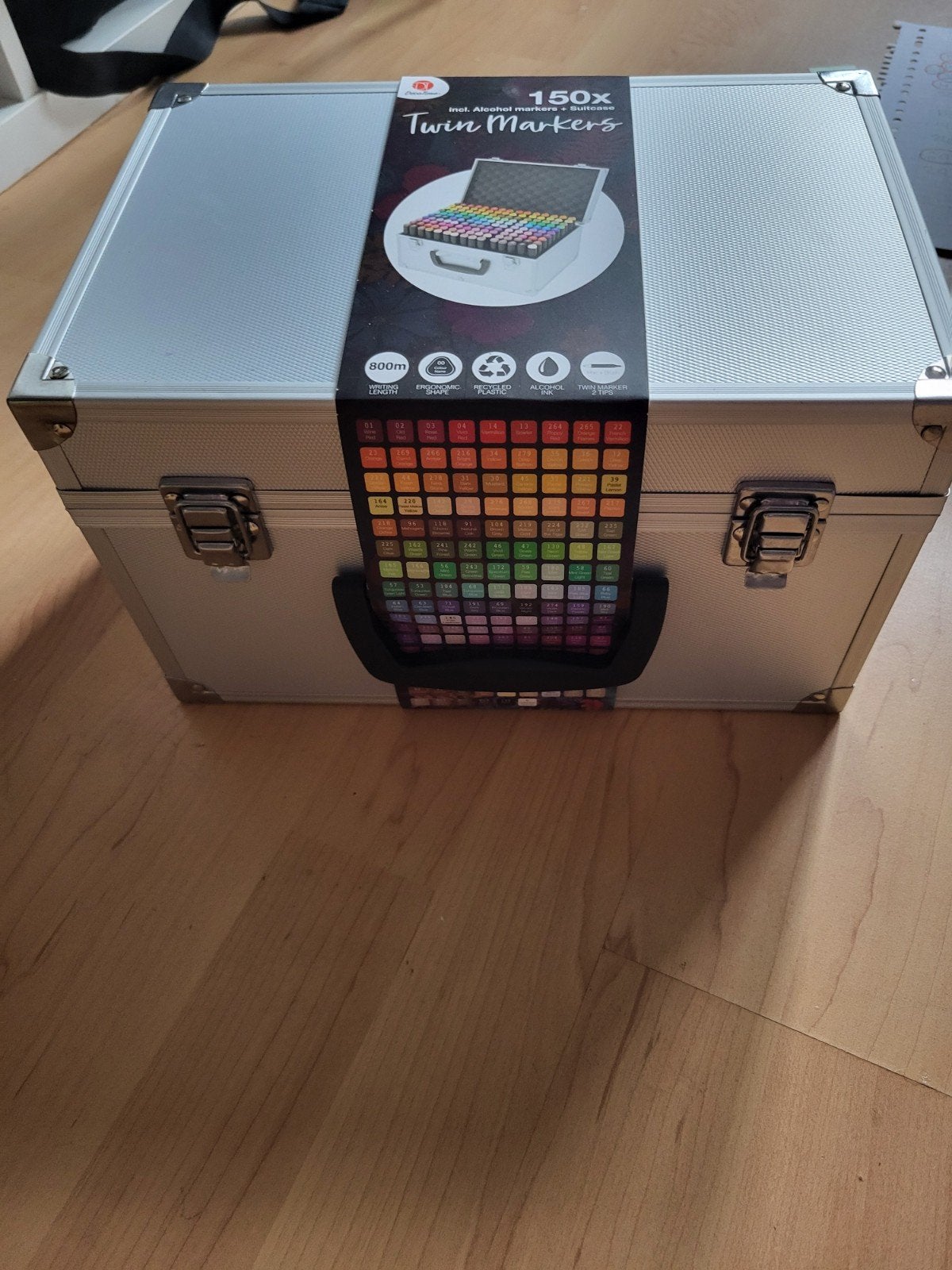 150 twinmarkers decotime nieuw, Hobby en Vrije tijd, Ophalen of Verzenden, Nieuw