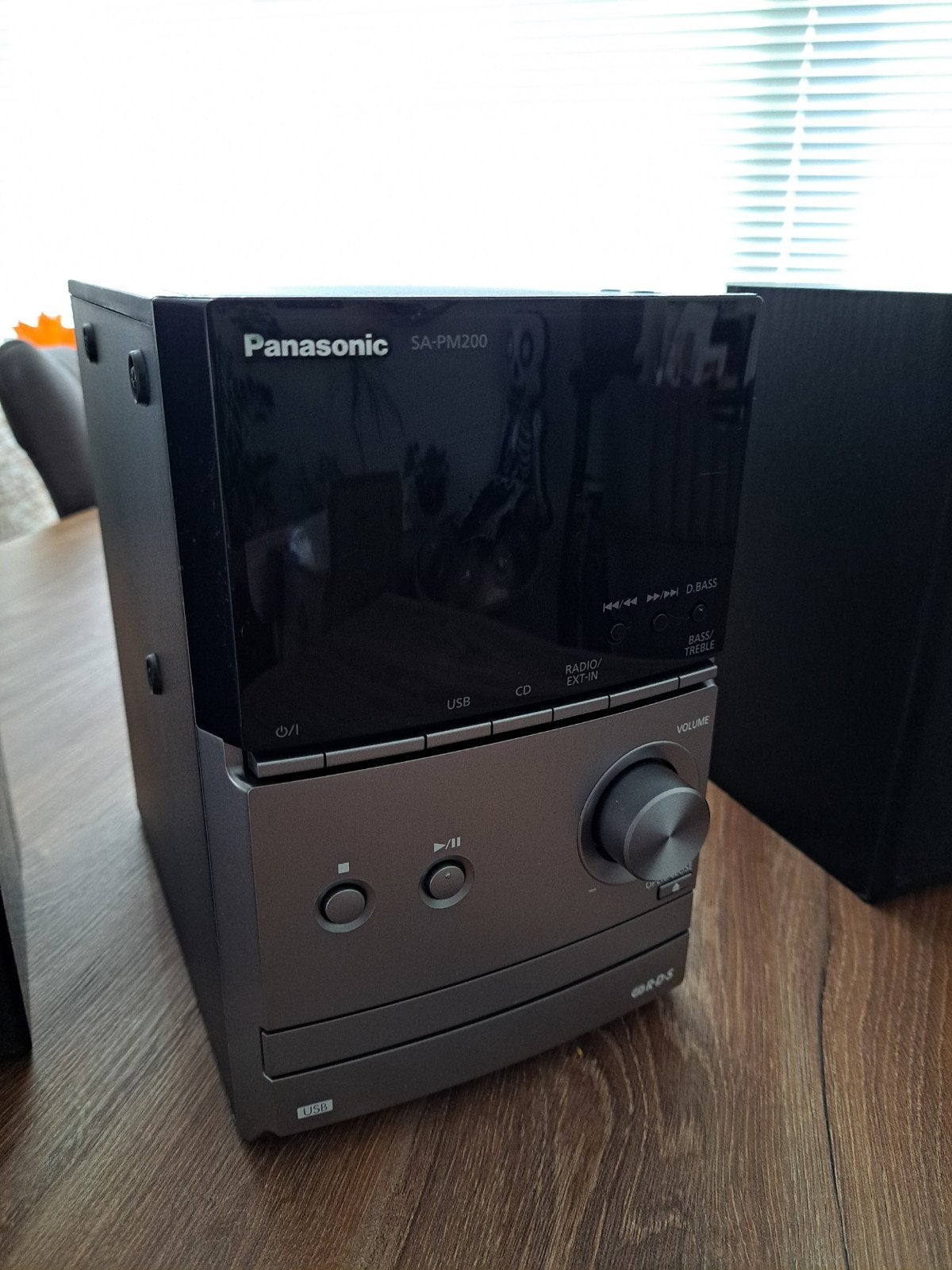 Panasonic SA-PM200 Microset met CD-speler, Radio en Speakers, Ophalen of Verzenden, Zo goed als nieuw, Cd-speler, Microset