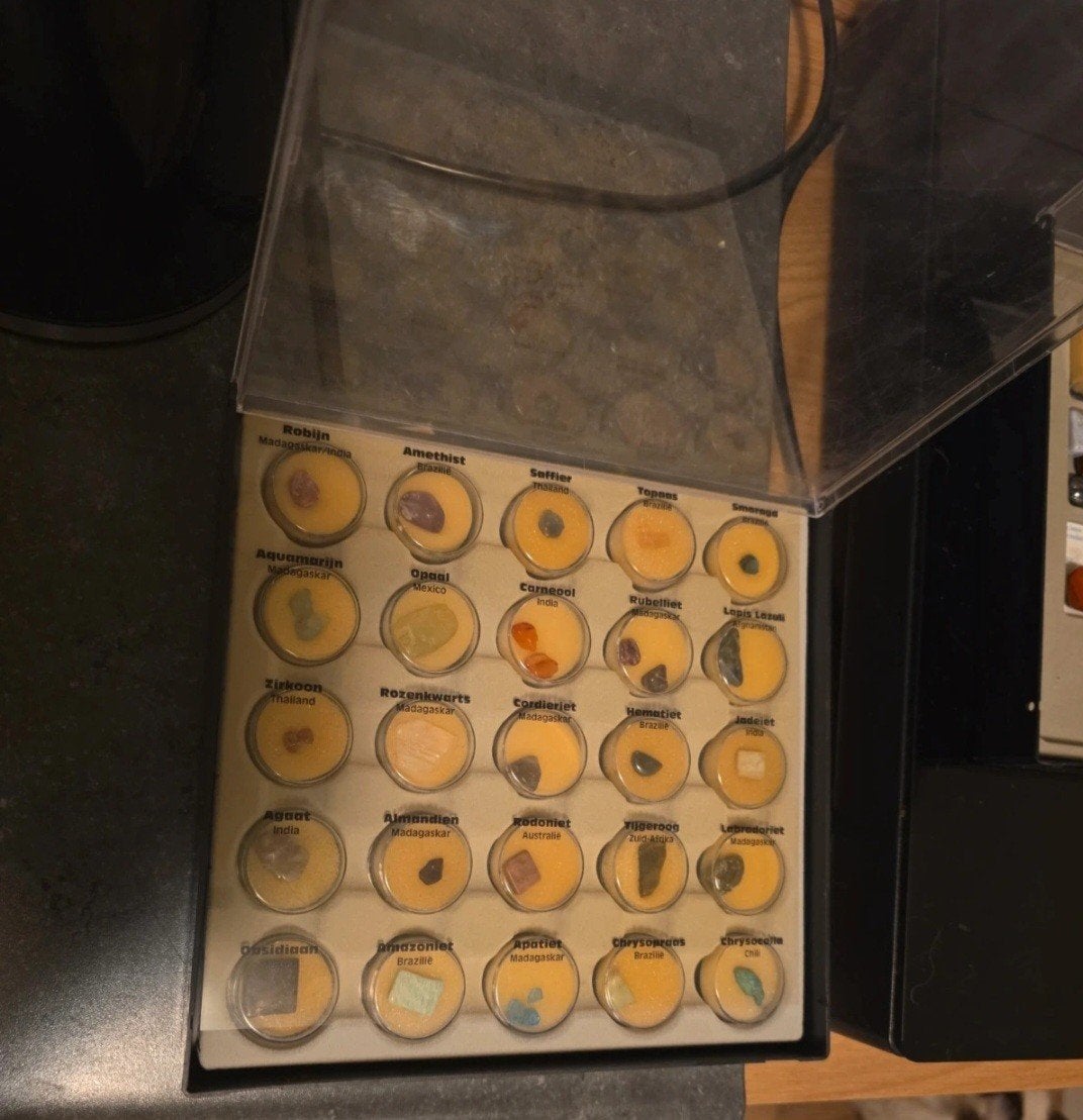 Uitgebreide mineralen- en edelstenencollectie, Ophalen of Verzenden, Mineraal