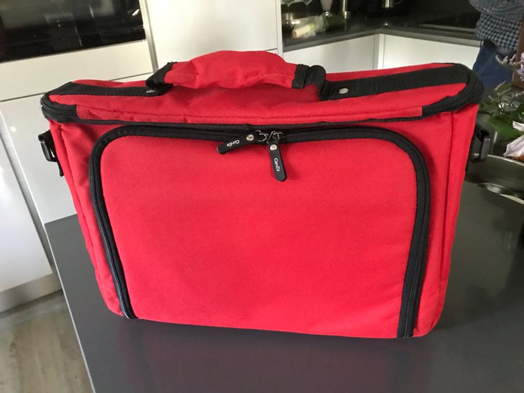 Mooie laptop tas met veel vakken., Ophalen of Verzenden, Zo goed als nieuw, Overige merken