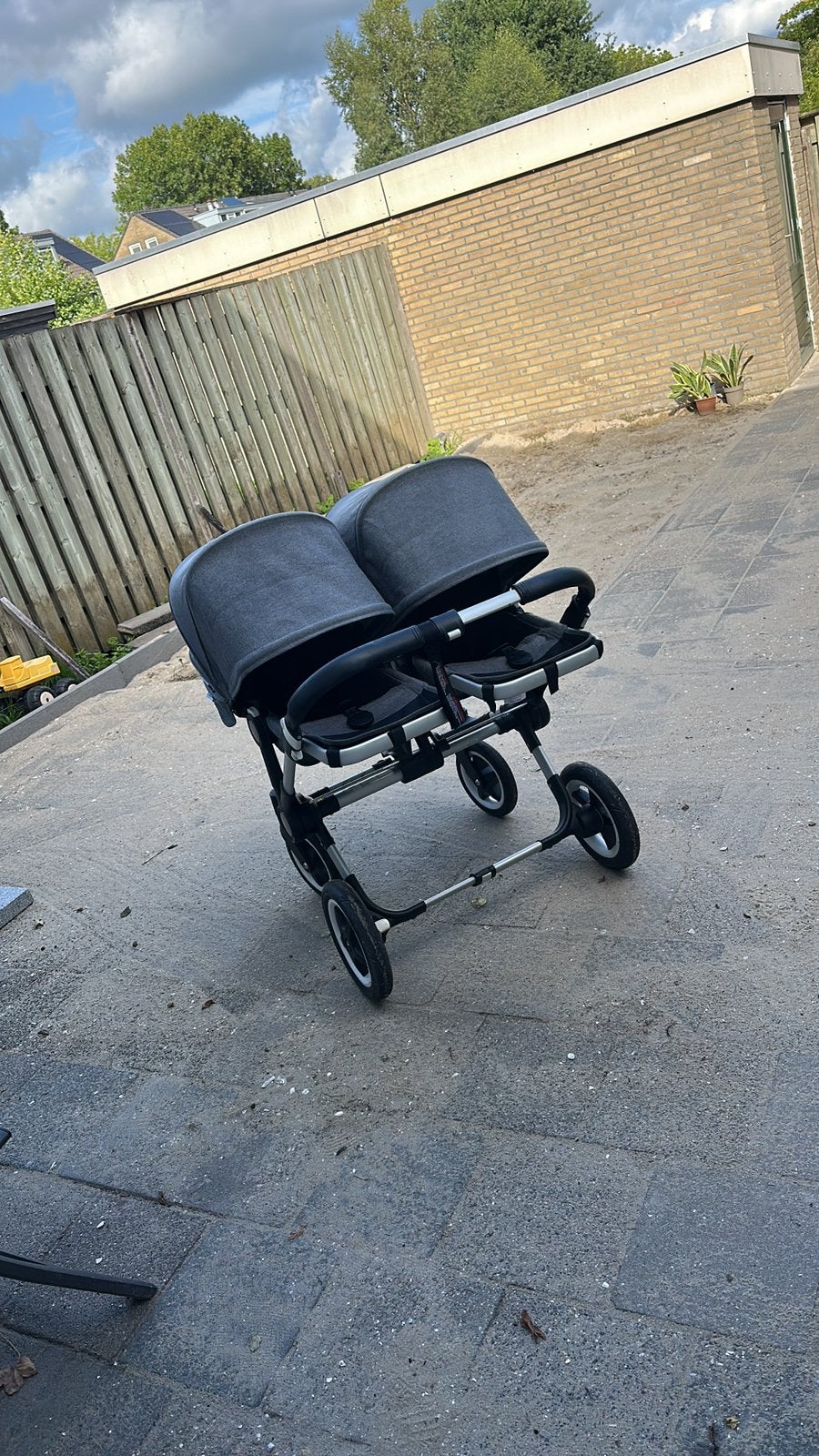 Kinderwagen tweeling Buggy 2, Zo goed als nieuw, Ophalen, Kinderwagen, Duowagen