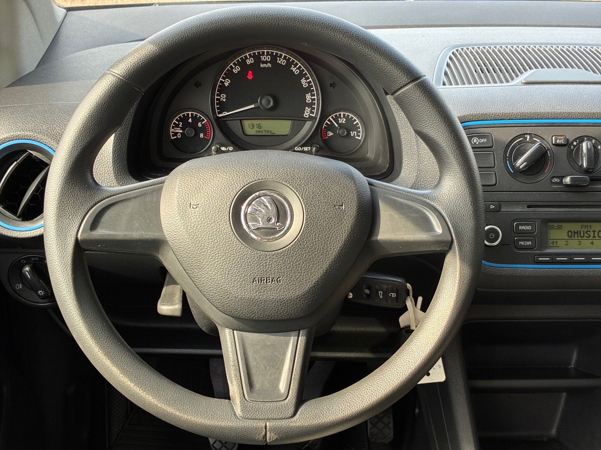 Skoda Citigo 1.0 Greentech Active Pro|Airco|Elektr.ramen|5-D, Auto's, Voorwielaandrijving, Euro 5, Start-stop-systeem, Gebruikt