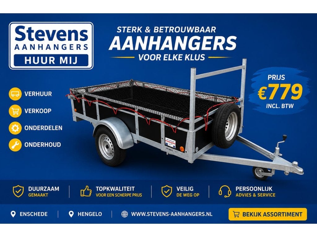 kwaliteit klusbakken alle maten vanaf 749 euro, Nieuw