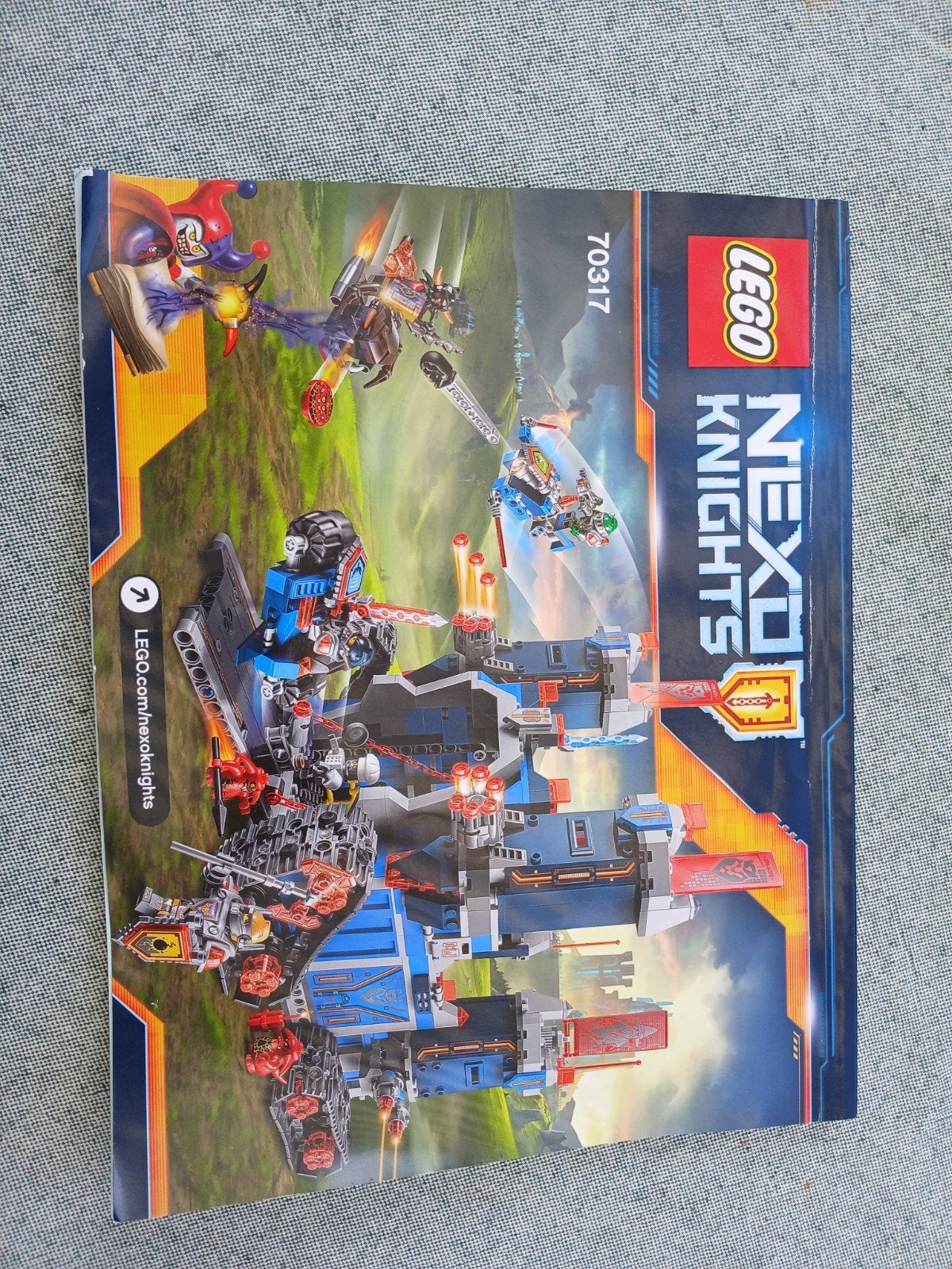 LEGO Nexo Knights 70317 - Het Fortex met boekje, Kinderen en Baby's, Speelgoed | Duplo en Lego, Ophalen of Verzenden, Gebruikt