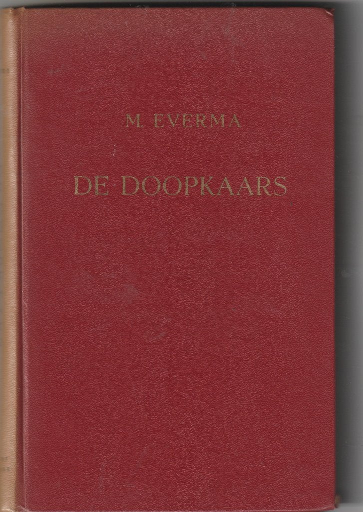 M. Everma - De Doopkaars., Ophalen of Verzenden, Gelezen, M. Everma
