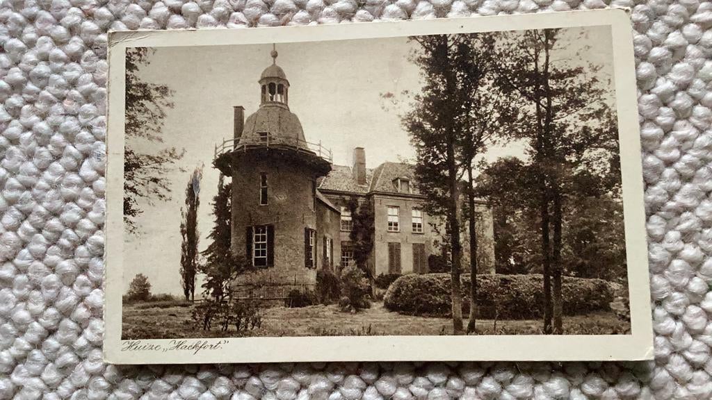 Ansichtkaart Vorden Huize Hackfort begin 1900. 934, Ophalen of Verzenden, Voor 1920, Ongelopen, Gelderland