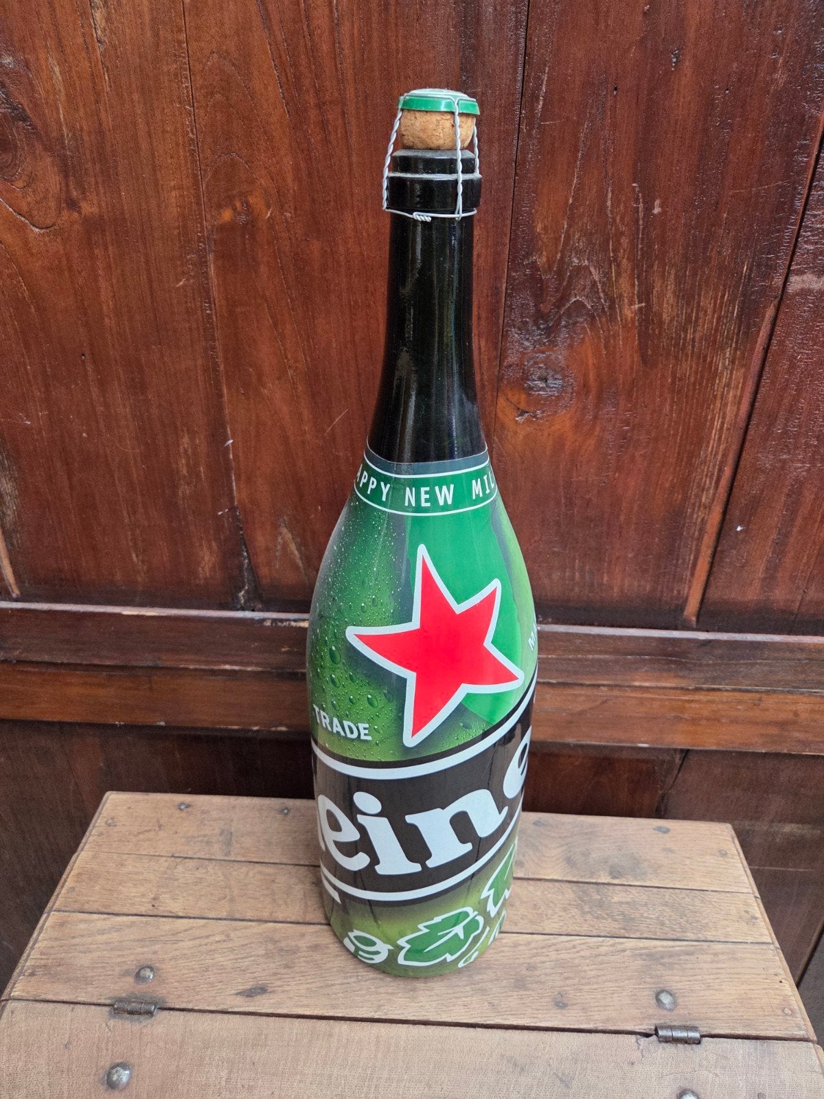 Heineken Millennial Bierfles 3l - nog vol, Ophalen, Nieuw