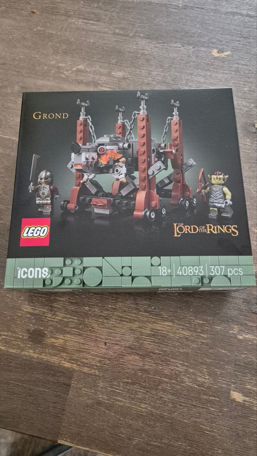 Lego icons lord of the rings 40893, Ophalen of Verzenden, Nieuw