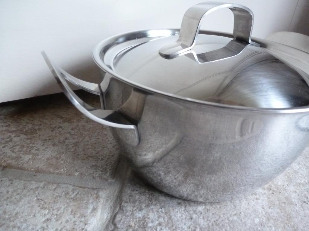 Kookpan met deksel Gero Zilmeta, Huis en Inrichting, Keuken | Potten en Pannen, Kookpan of Snelkookpan, Gebruikt, Keramische plaat