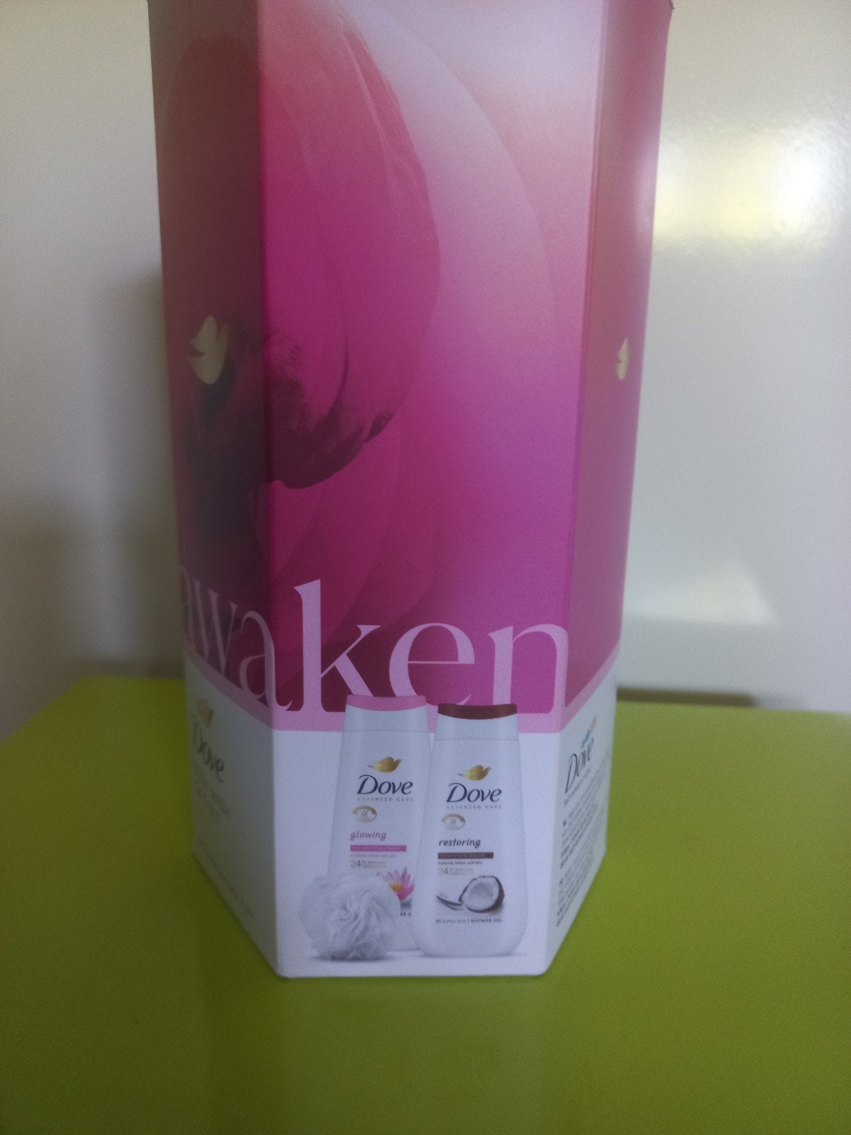 Dove Body Wash Cadeauset - Glowing & Restoring, Ophalen of Verzenden, Nieuw, Bad & Douche