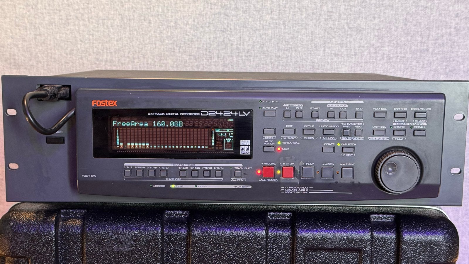 Fostex D2424LV 24-sporen digitale recorder, Ophalen of Verzenden, Gebruikt, Audio