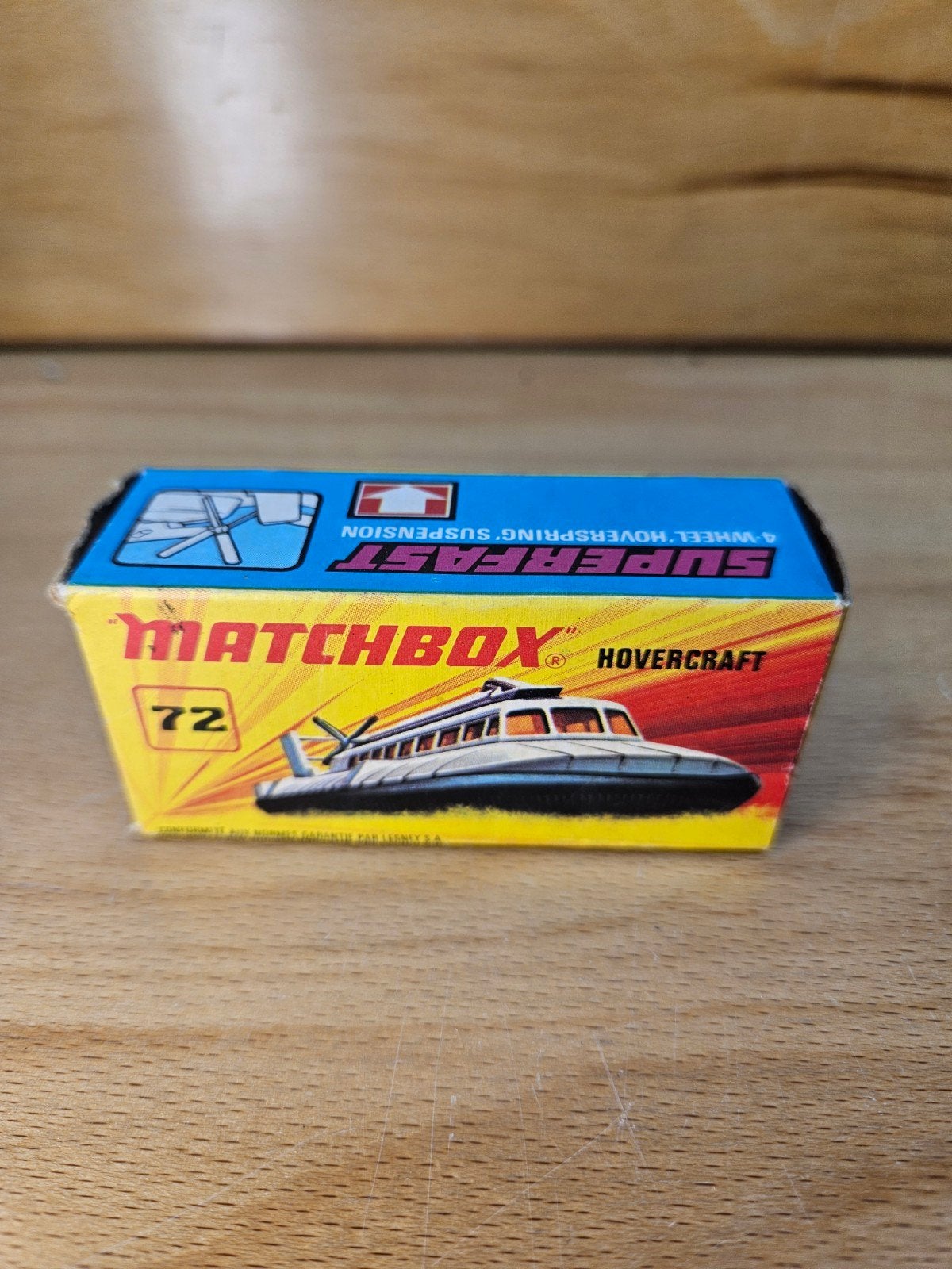 Matchbox Superfast 72 Hovercraft Leeg Doosje, Ophalen of Verzenden, Gebruikt