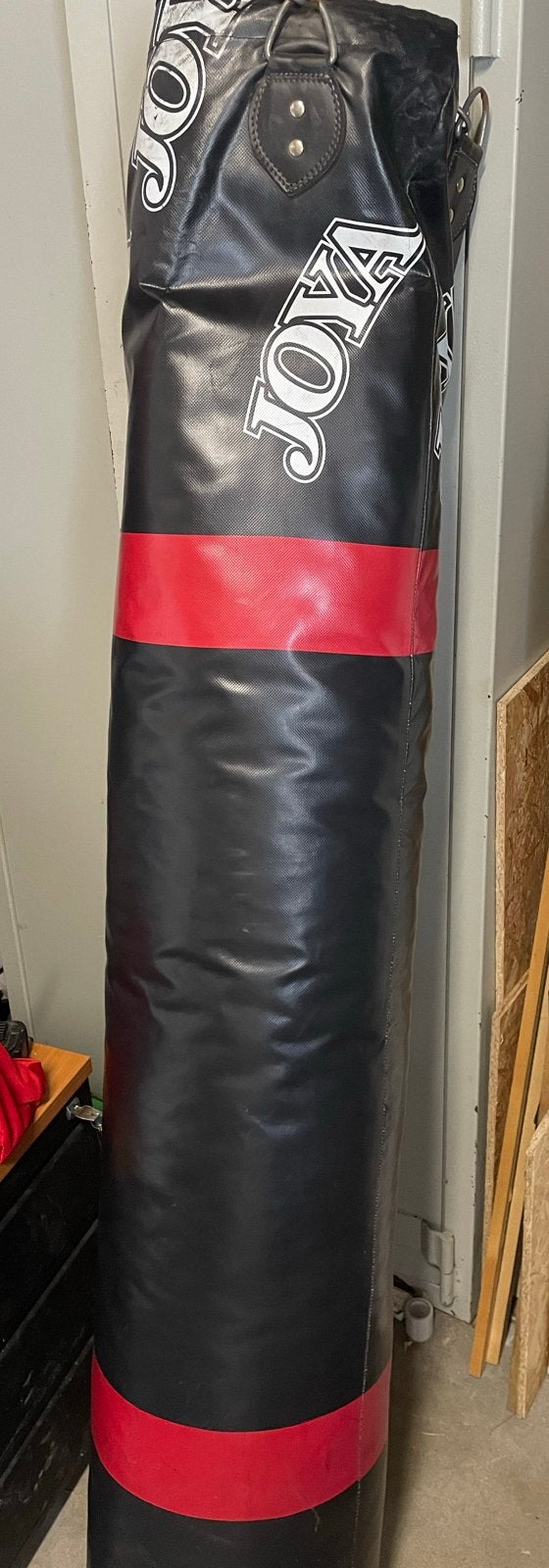 Joya bokszak - Zwart/Rood - Ideaal voor training, Groter dan maat XL, Gebruikt, Overige, Vechtsportmateriaal