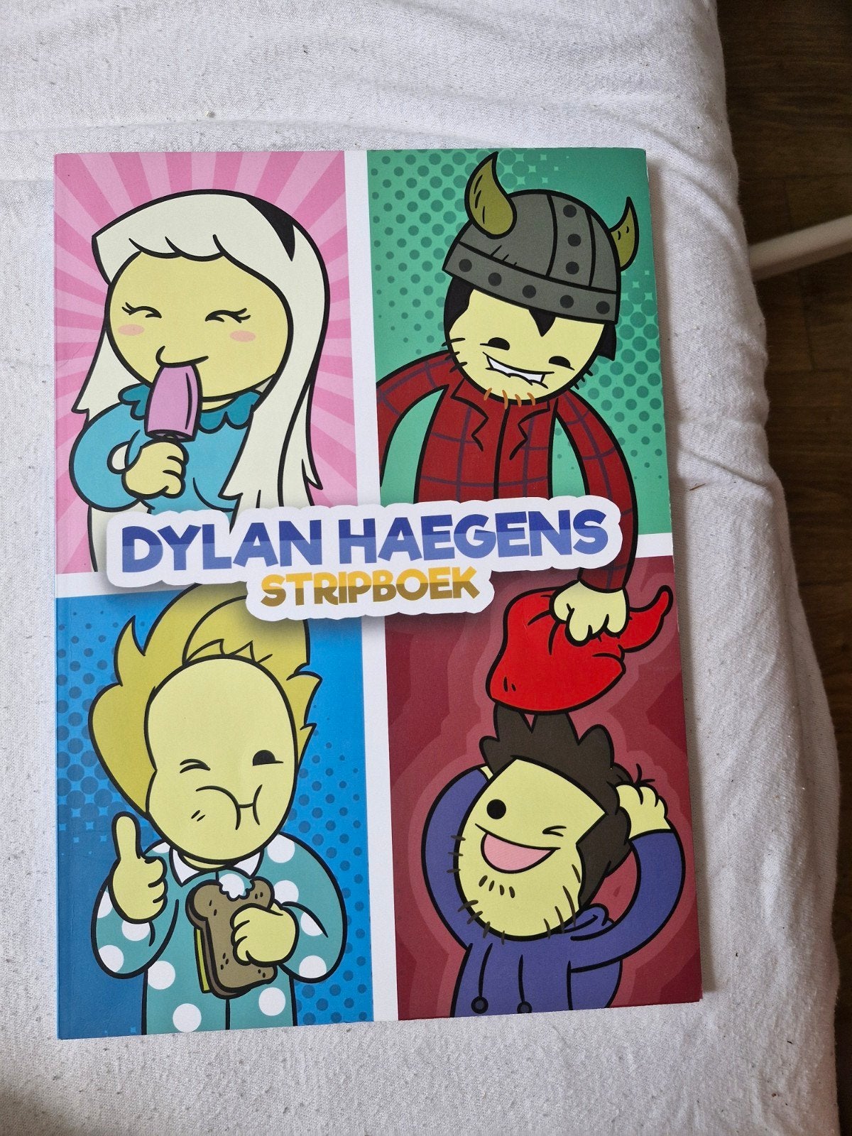dylan haegens stripboek, Kinderen en Baby's, Ophalen, Wit, Jongetje of Meisje, Dekbedovertrek