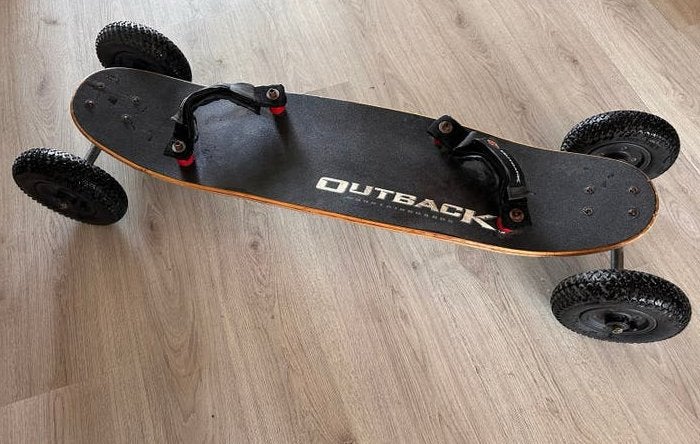 Outback mountainboard - All-terrain skateboard, Ophalen of Verzenden, Gebruikt, Skateboard, Longboard