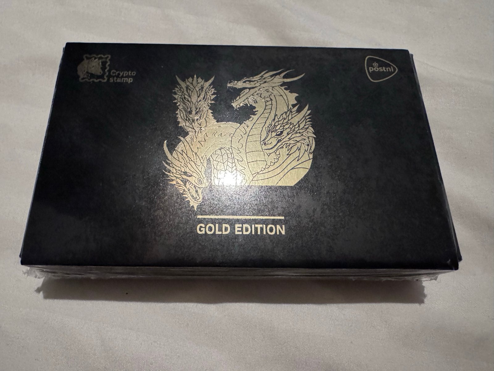 Crypto Stamp Draak Gold Edition - 1 gram goud - Nieuw!, Ophalen of Verzenden, Goud