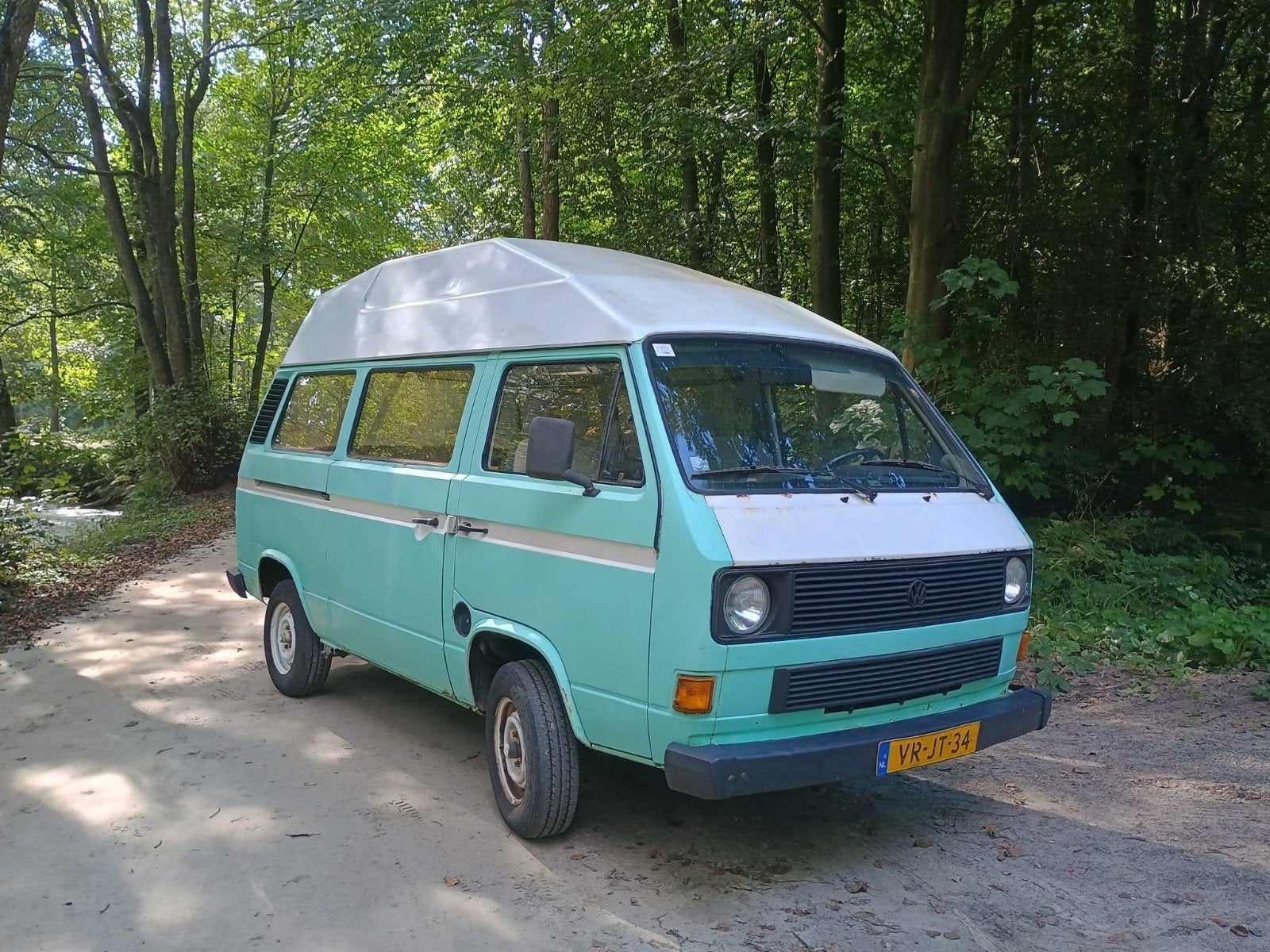 T3 kampeerbus 1.9 D, Buscamper of Camperbus, Volkswagen, Tot en met 2, Diesel