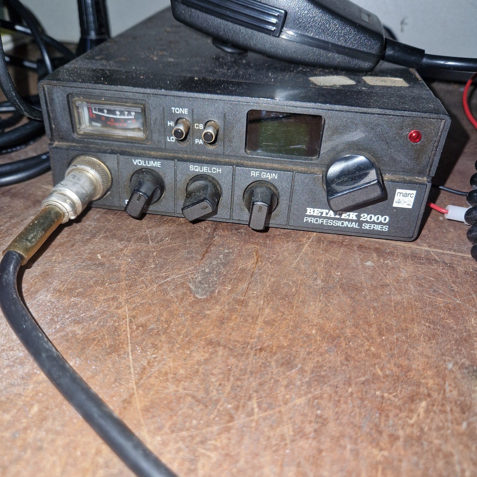 Marc Betatek 2000 Professional Series CB-radio, Ophalen of Verzenden, Gebruikt