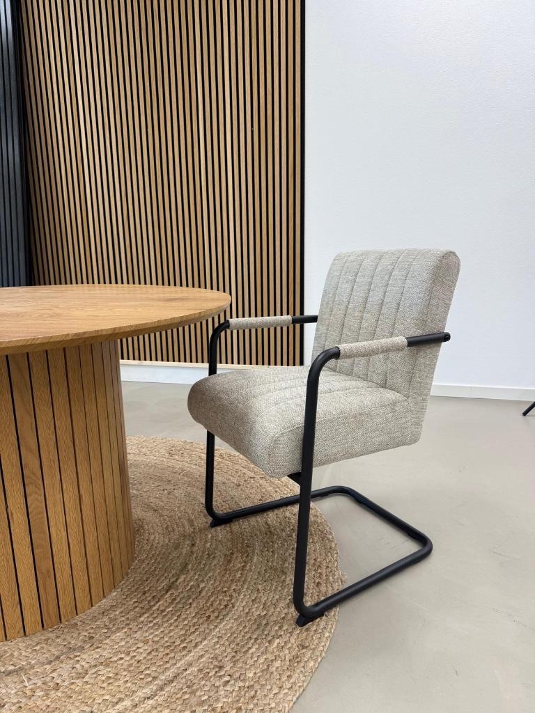 Kick Isa Beige zwart - Set van 4 - Nieuw in doos, Huis en Inrichting, Overige kleuren, Kick, Nieuw, Ophalen of Verzenden