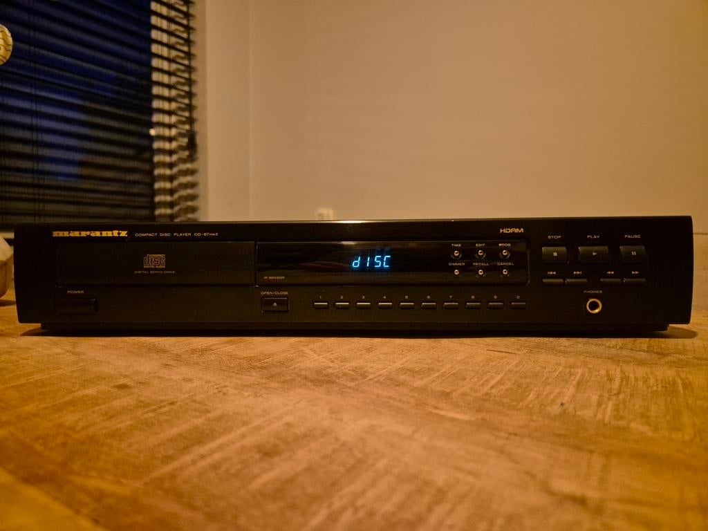 Marantz CD-67 MK2 cd speler, Ophalen of Verzenden, Gebruikt, Marantz