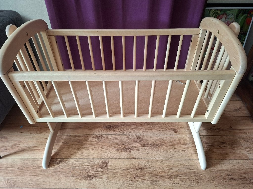 Wieg, schommelwieg, Ophalen, Zo goed als nieuw, Minder dan 140 cm, 100 cm of meer