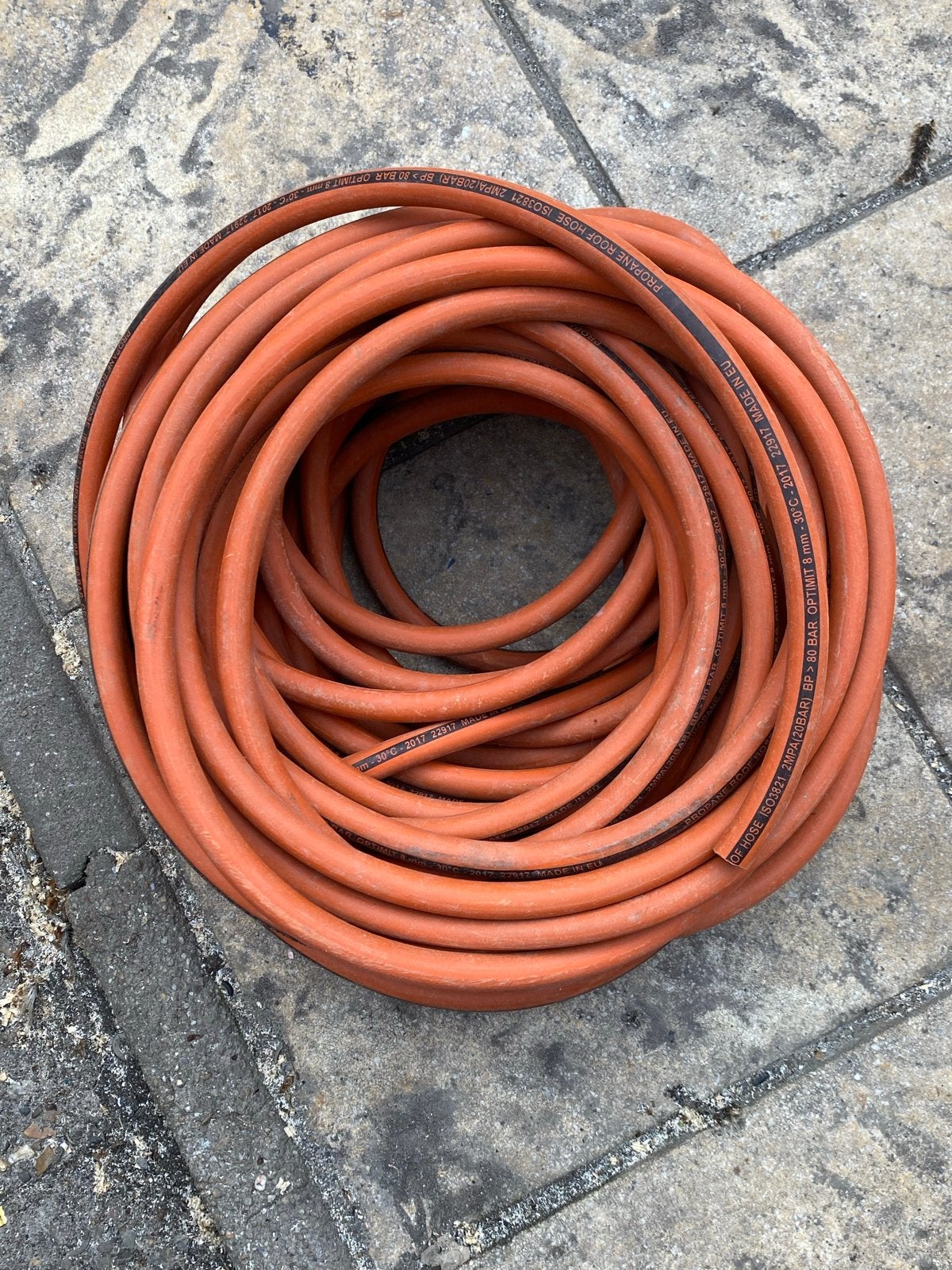 Gasslang 8mm - Optimale druk voor propaan, Ophalen, Gebruikt