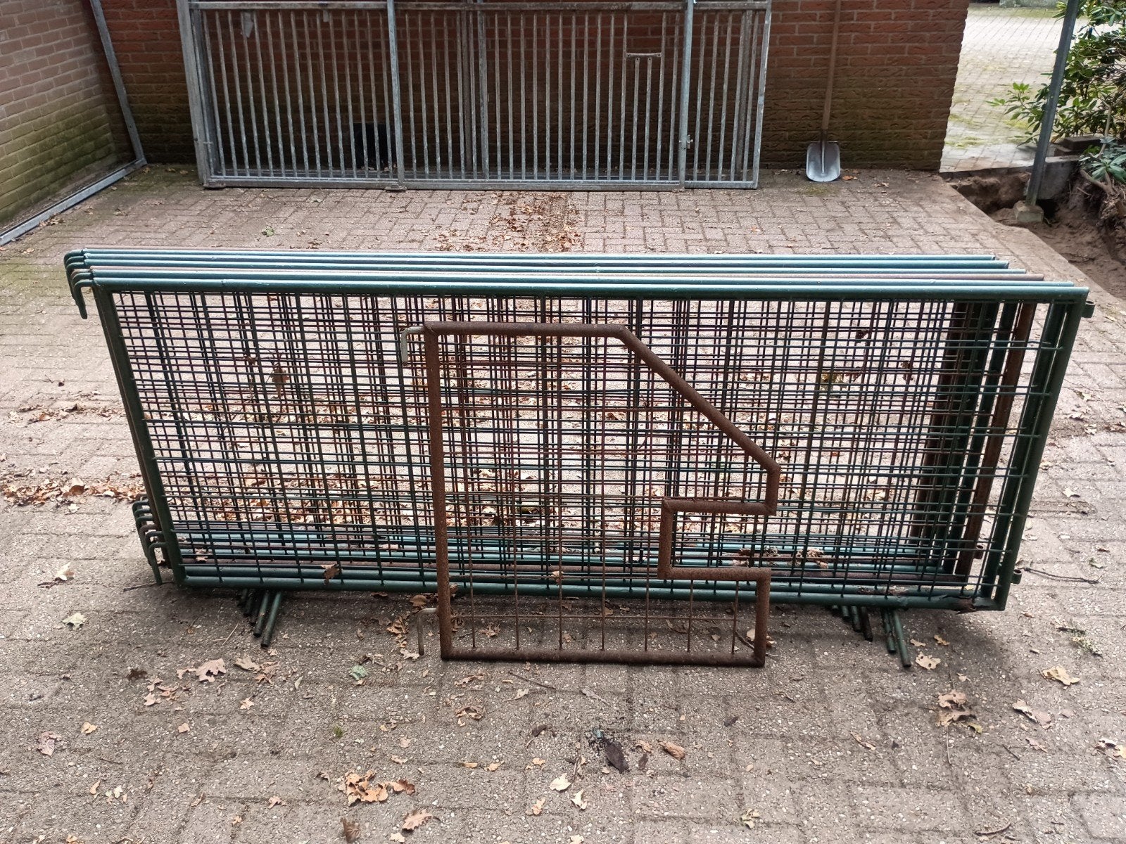 koppelbaar hekwerk, Tuin en Terras, Ophalen, IJzer, Gaashekwerk